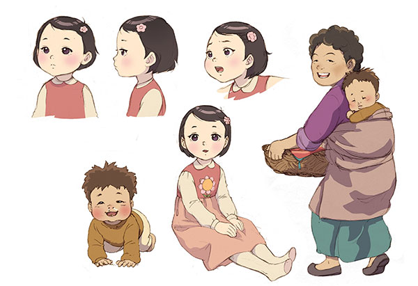 짱뚱이 러프 스케치2